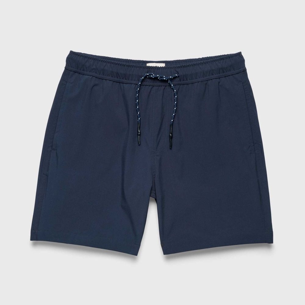 Surfside Supply Jimmy Retro Volley Shorts in Navy Blazer | Large